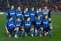 The Inter Players before the match